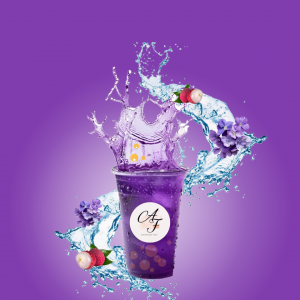Bubble Tea Purple Litchi