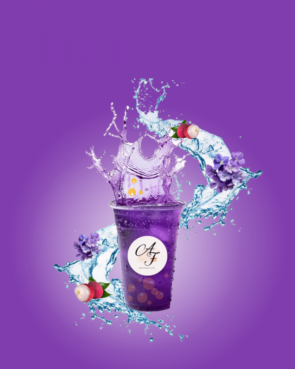 Bubble Tea Purple Litchi