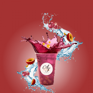 Bubble Tea Red Passion